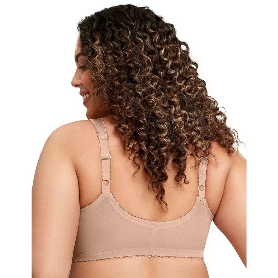 Bras * | Plus Size Glamorise Full-Figure Magiclift Front Close Support Bra 1200