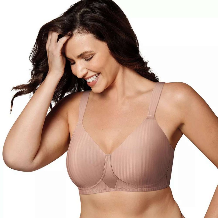 Bras * | Playtex Secrets Perfectly Smooth Wireless Full Figure Bra 4707