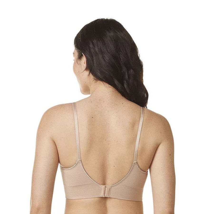 Bras * | Warners Easy Does It Dig-Free Comfort Band With Seamless Stretch Wireless Lightly Lined Convertible Comfort Bra Rm0911A