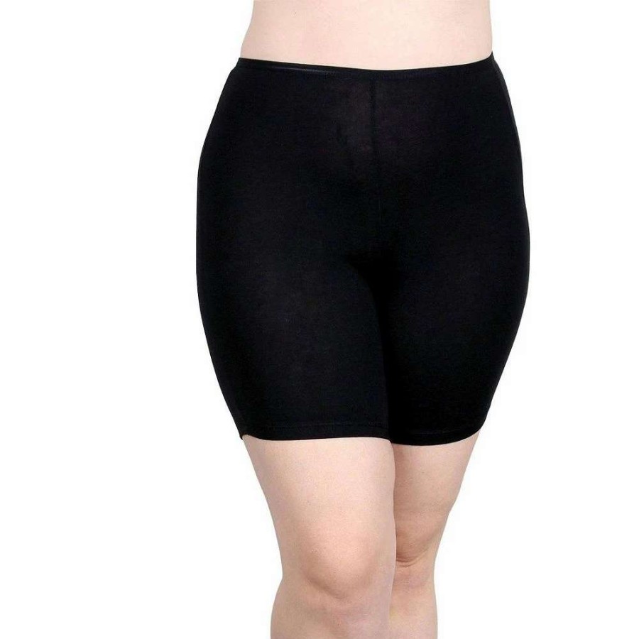 Bottoms * | Undersummers Womens Lux Cotton Anti Thigh Chafing Underwear Short 7