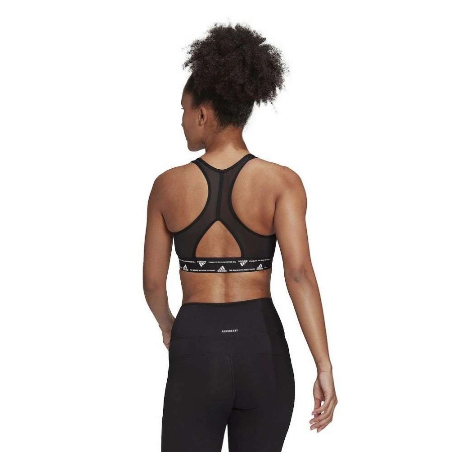 Bras * | Adidas Powerreact Training Medium-Support Padded Sports Bra