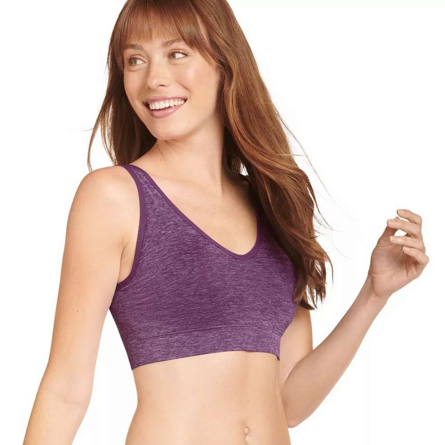 Bras * | Women'S Jockey Smooth & Shine Seamless Bralette 3041