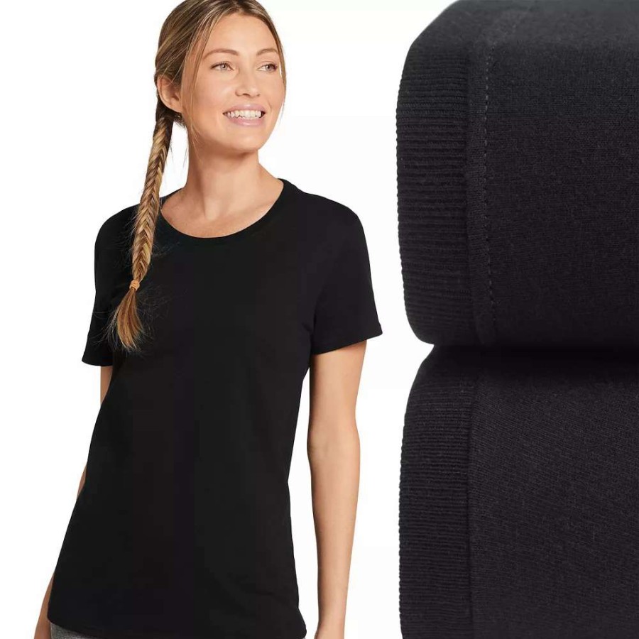 Tops * | Women'S Jockey 2-Pack Cotton Crewneck Tee Set 3701