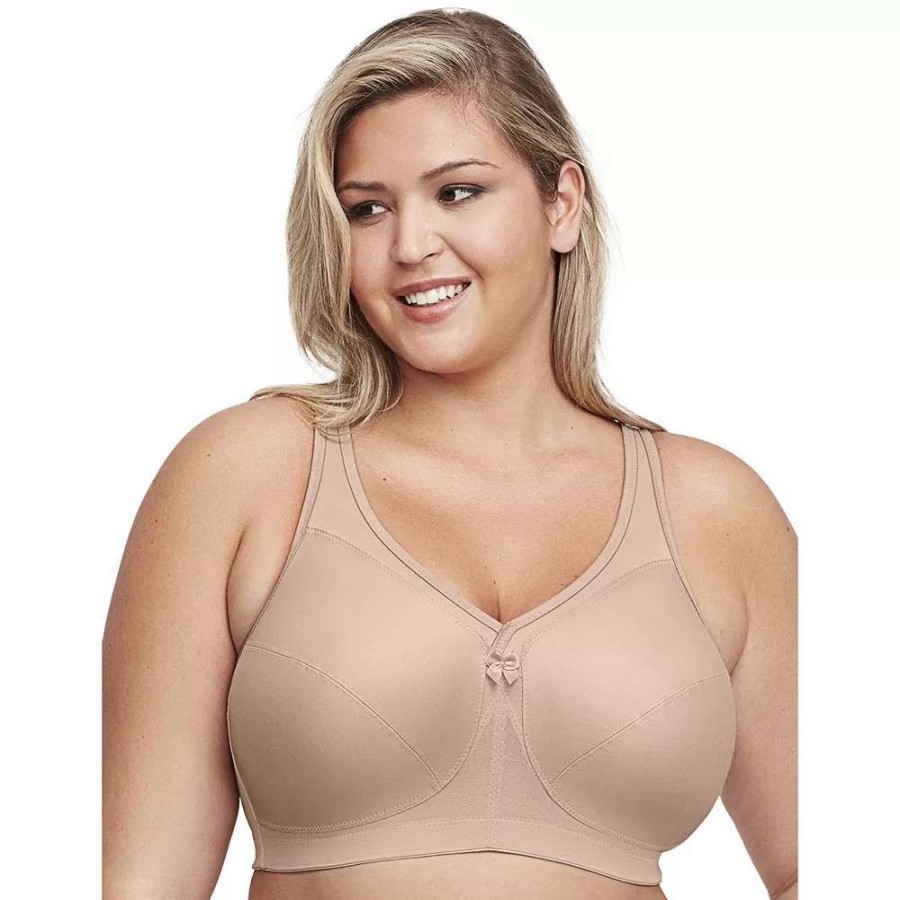 Bras * | Plus Size Glamorise Full-Figure Magiclift Active Wire-Free Support Bra 1005