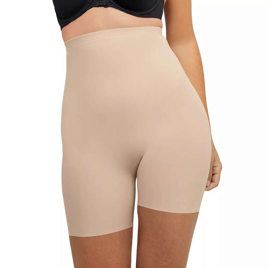 Bottoms * | Women'S Maidenform Shapewear Sleek Smoothers High-Waist Boyshorts Dm2561