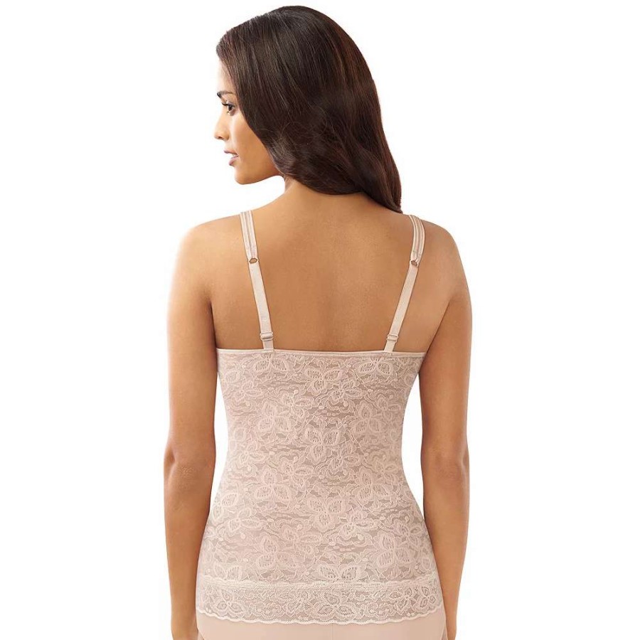 Tops * | Women'S Bali Lace 'N Smooth Firm-Control Shaping Camisole 8L12