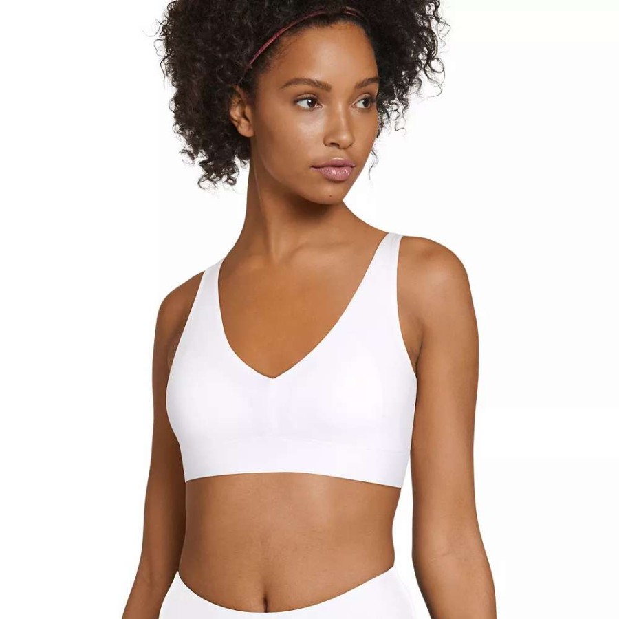 Bras * | Women'S Jockey Eco Seamless Molded Cup Plunge Bralette 3044