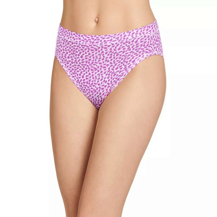 Panties * | Women'S Jockey Cotton Stretch Hi-Cut Panty 1555