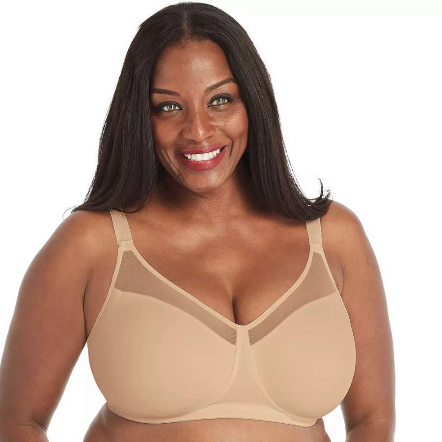 Bras * | Playtex 18 Hour Full Figure Smoothing Wireless Minimizer Bra Us4697