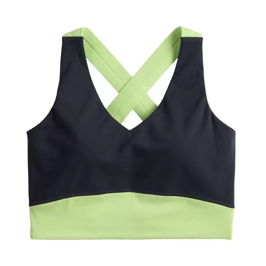 Bras * | Women'S Flx Affirmation Crop Tank With Built-In Bra