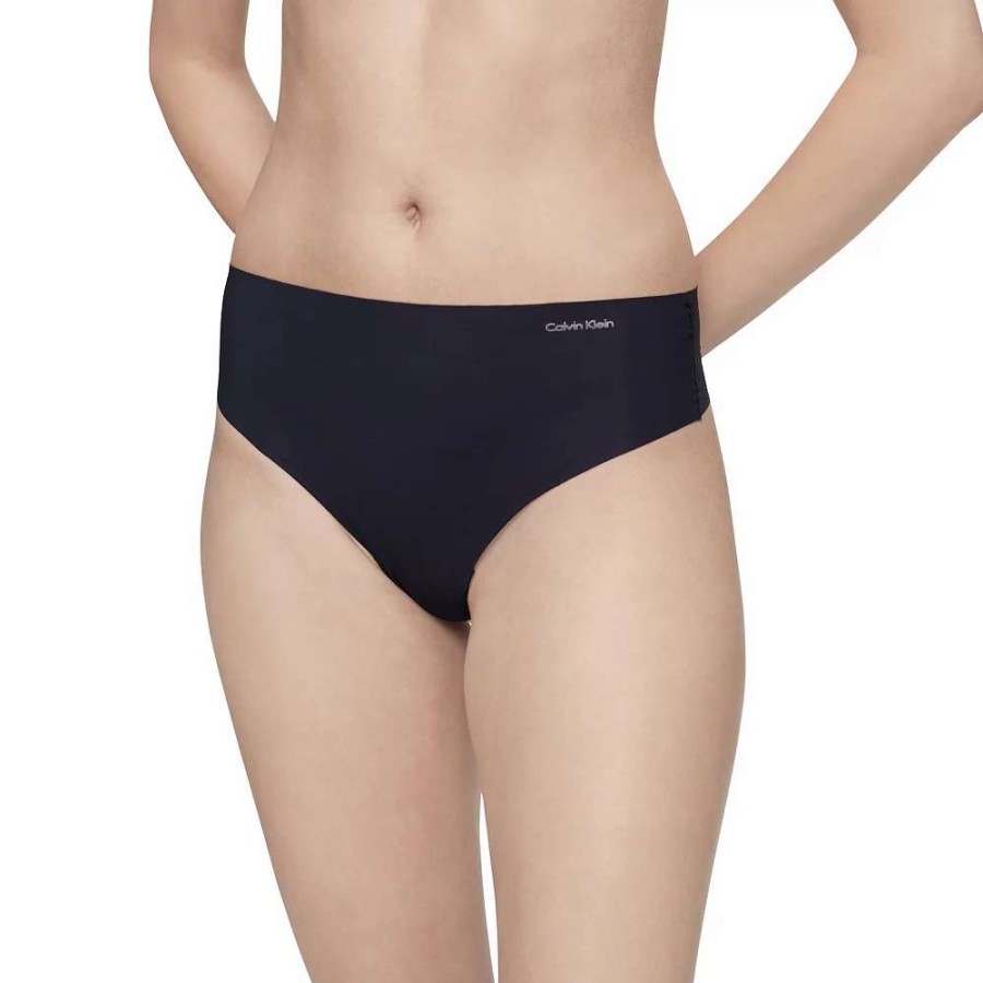 Panties * | Women'S Calvin Klein Invisibles High Waist Thong Qd3864