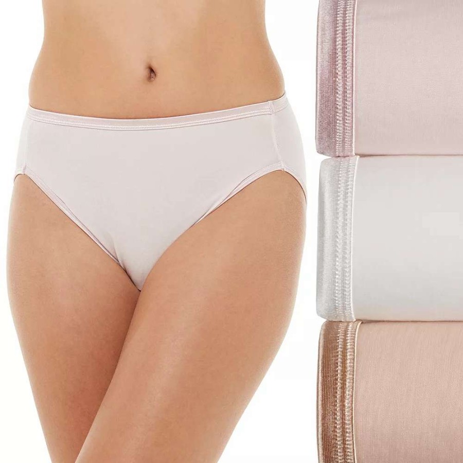 Panties * | Women'S Vanity Fair 3-Pack Illumination Hicut Panties 13307