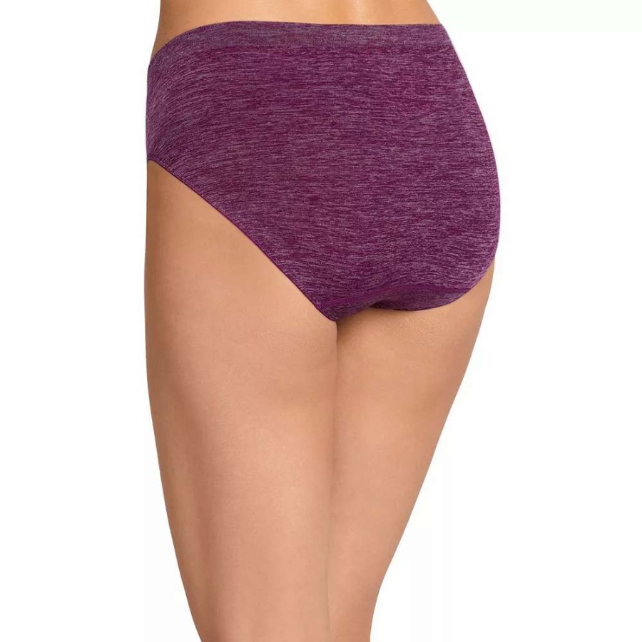 Panties * | Women'S Jockey Smooth & Shine Seamless Hi Cut Panty 2188