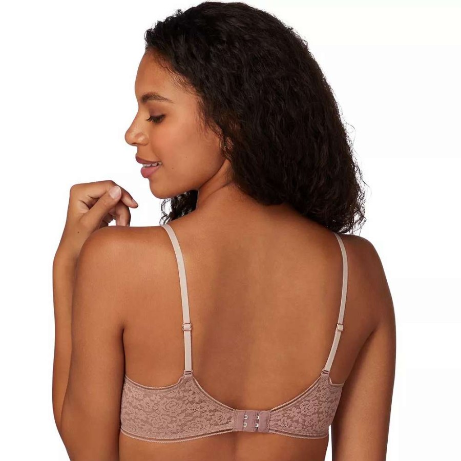 Bras * | Maidenform Pure Comfort Stretch Lace Demi Underwire Bra Dm202C