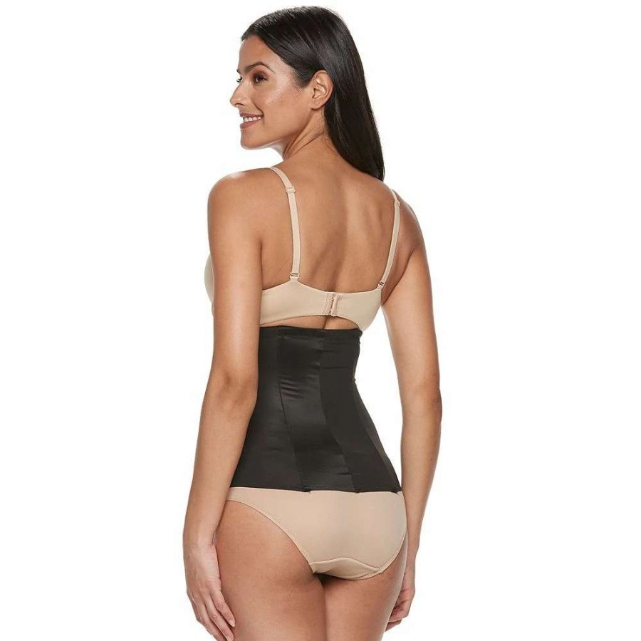 Tops * | Naomi & Nicole Shapewear Women'S Inside Magic Zip-On Waist Cincher 7956