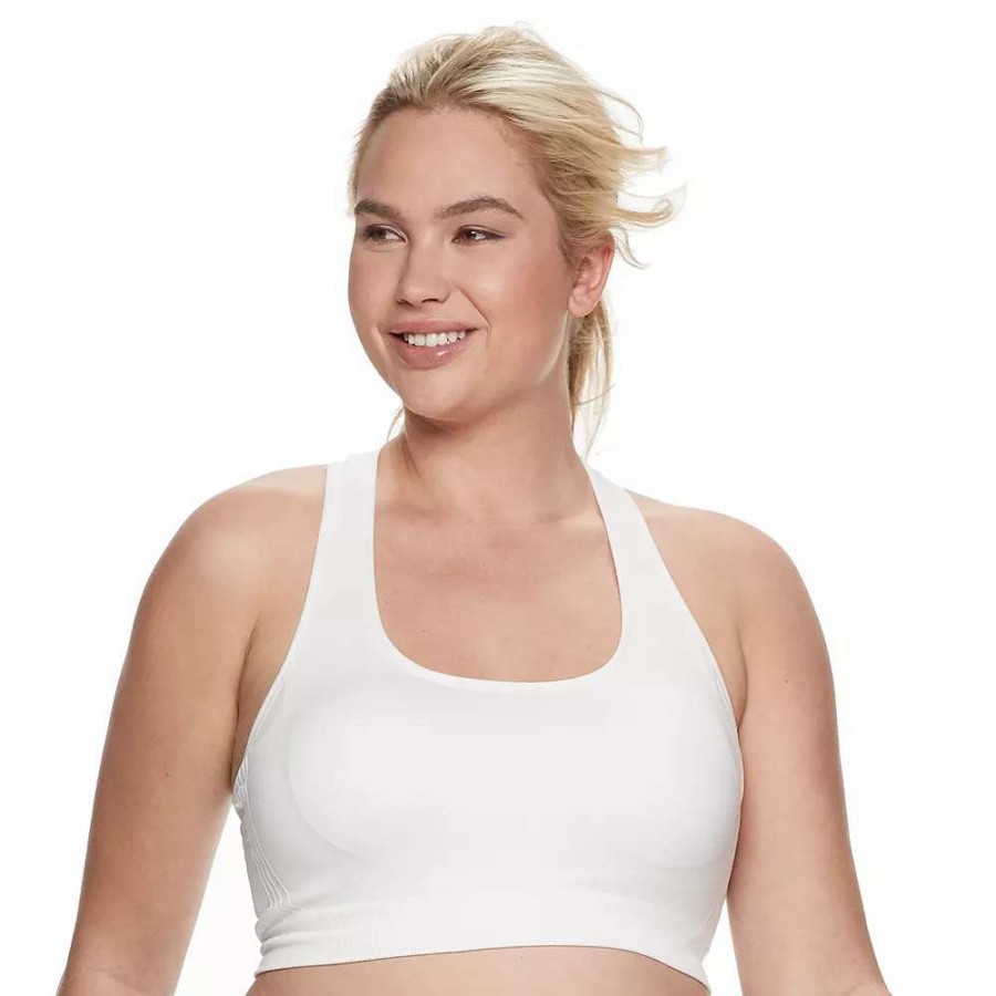 Bras * | Plus Size Tek Gear Seamless Low-Impact Sports Bra