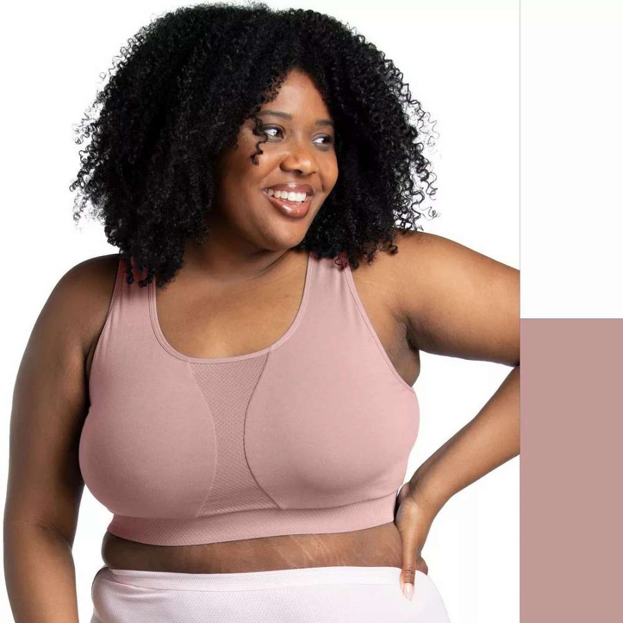 Tops * | Plus Size Fruit Of The Loom Fit For Me 2-Pack Comfort Bra 2Dcsckp