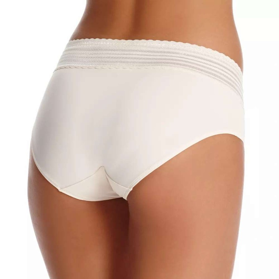 Panties * | Warners No Pinching No Problems Dig-Free Comfort Waist With Lace Microfiber Hipster 3-Pack 5609J3