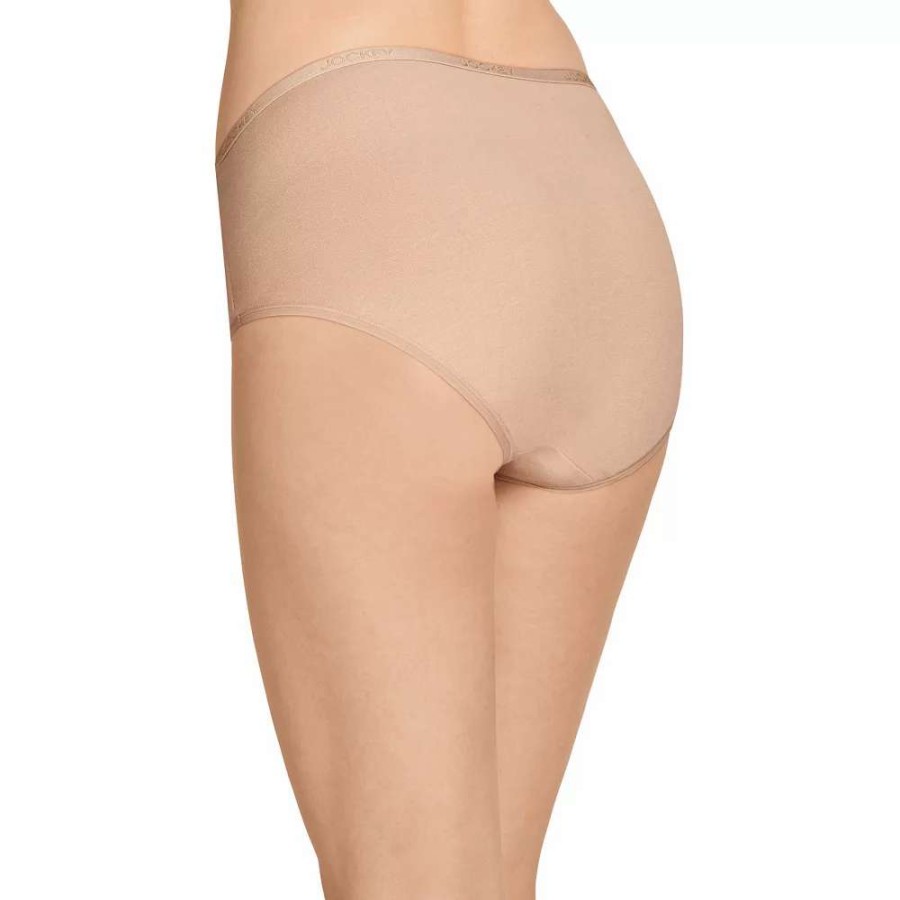 Panties * | Women'S Jockey 6-Pk. Organic Cotton Stretch Modern Brief Panty Set 2889