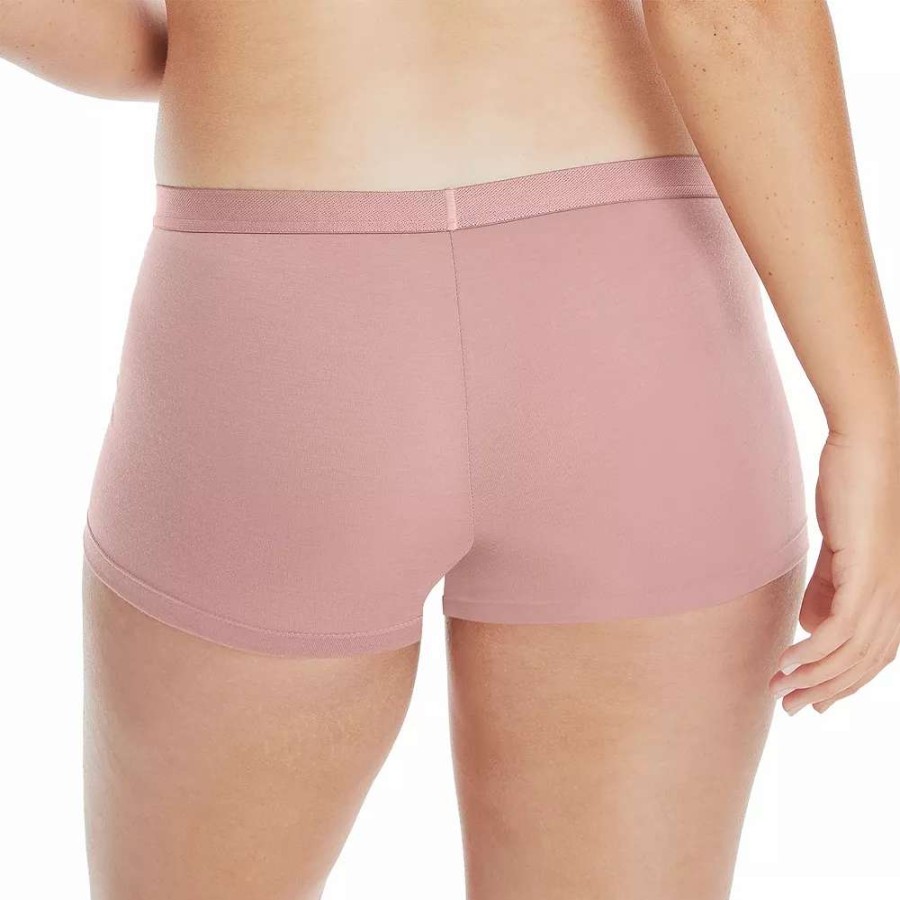 Panties * | Women'S Hanes Authentic Boxer Brief Boyshort Panty 48Hac1