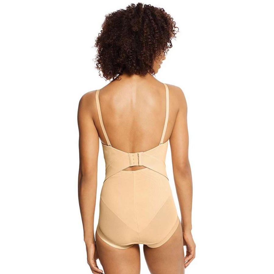 Bottoms * | Maidenform Shapewear Easy-Up Strapless Body Shaper 1256 Women'S