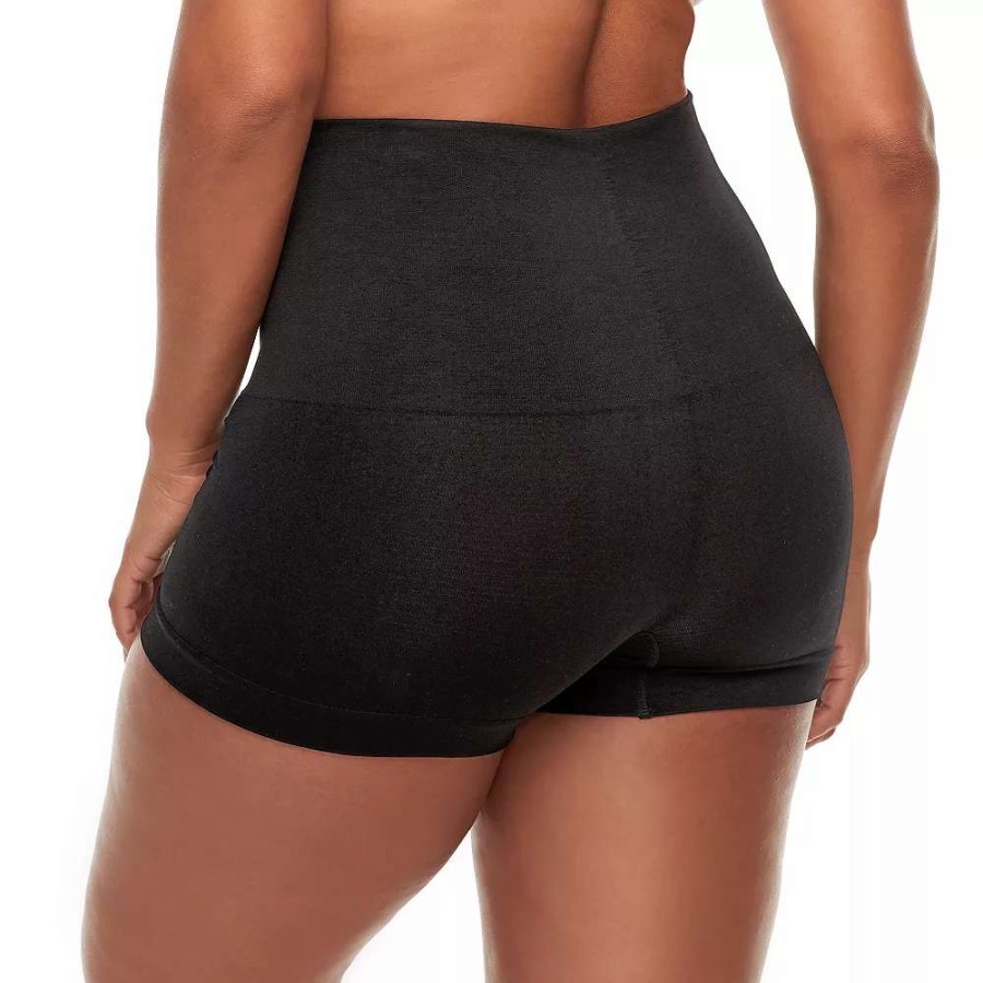 Bottoms * | Plus Size Lunaire 2-Pack Seamless Shaping High Waist Boy Shorts 3412Kp