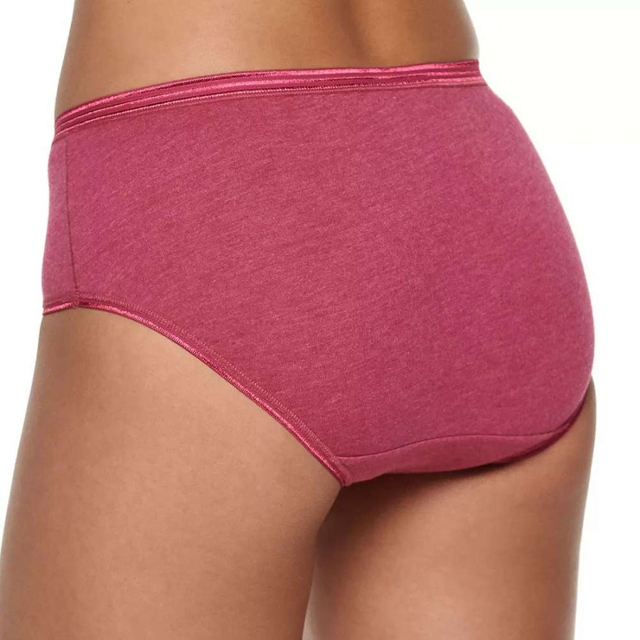 Panties * | Women'S Fruit Of The Loom Signature 5-Pack Ultra Soft Hipster Panties 5Duskhp