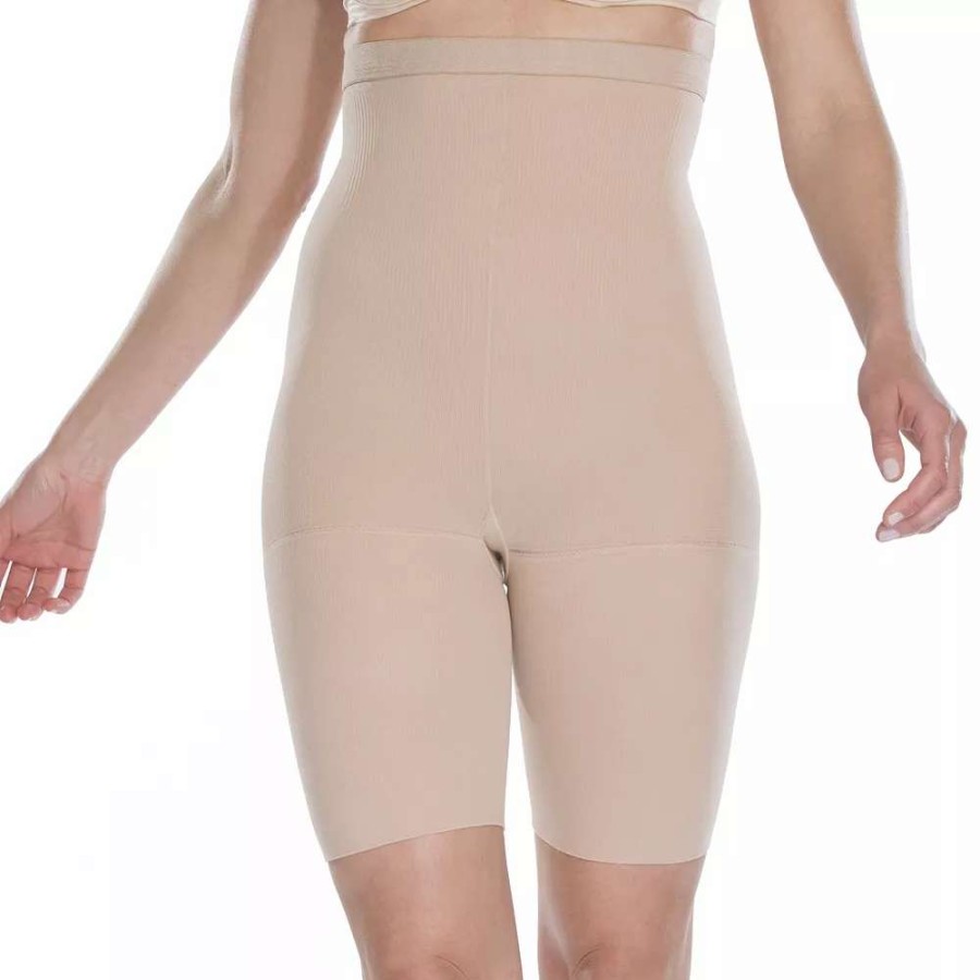 Bottoms * | Red Hot By Spanx High-Waist Mid-Thigh Slimmer 1842