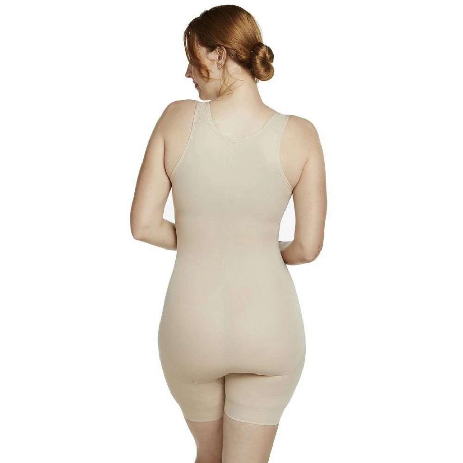 Tops * | Naomi & Nicole Shapewear Unbelievable Comfort Thigh Slimming Torsette Bodysuit 7071