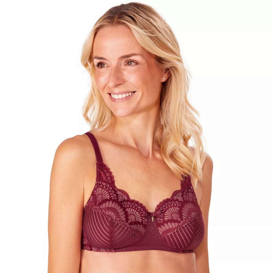 Bras * | Amoena Bra: Karolina Wire Free Full-Coverage Mastectomy Bra 44763