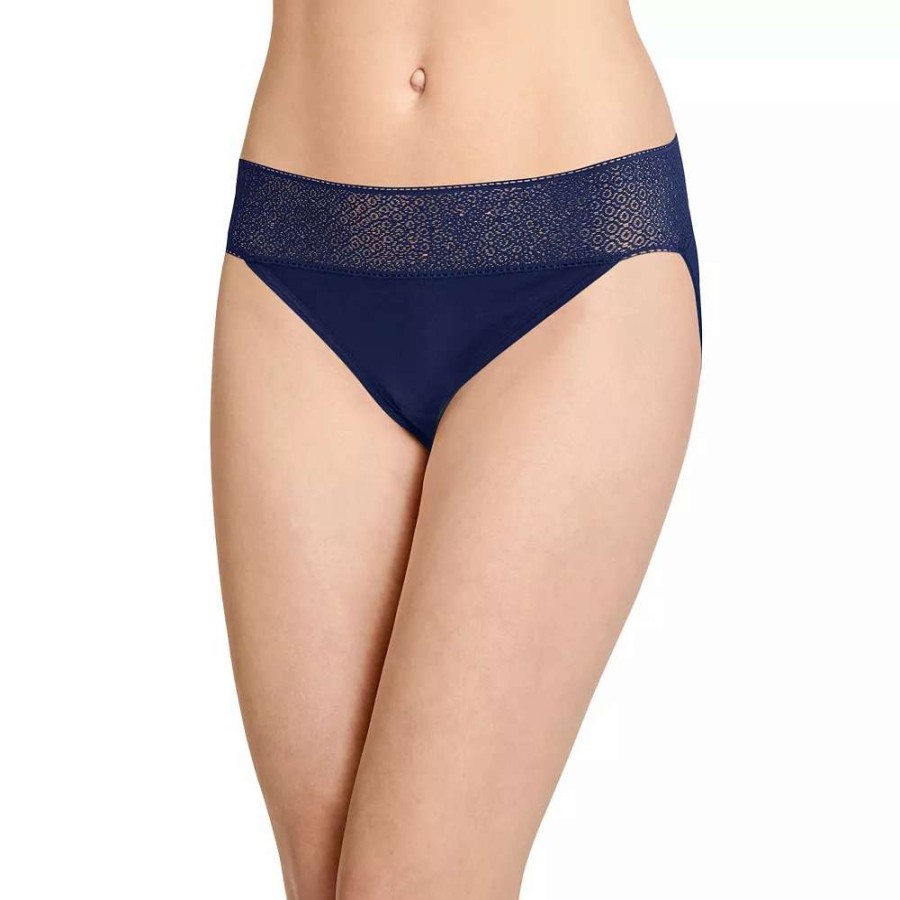 Panties * | Women'S Jockey Soft Touch Lace Modal String Bikini Panty 3211