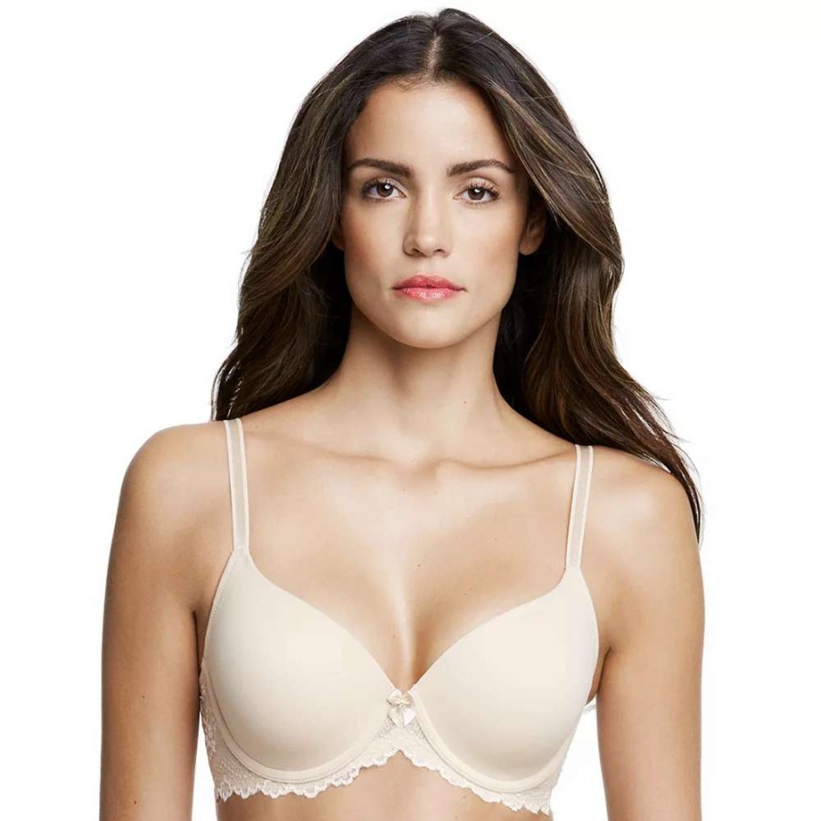 Bras * | Dominique Lacee Back Smoothing Lace Frame Luxury T-Shirt Bra 3501