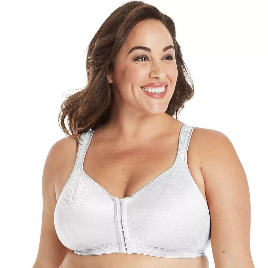 Bras * | Playtex Bras: 18 Hour Posture Boost Full-Figure Wire Free Front Closure Bra Use525