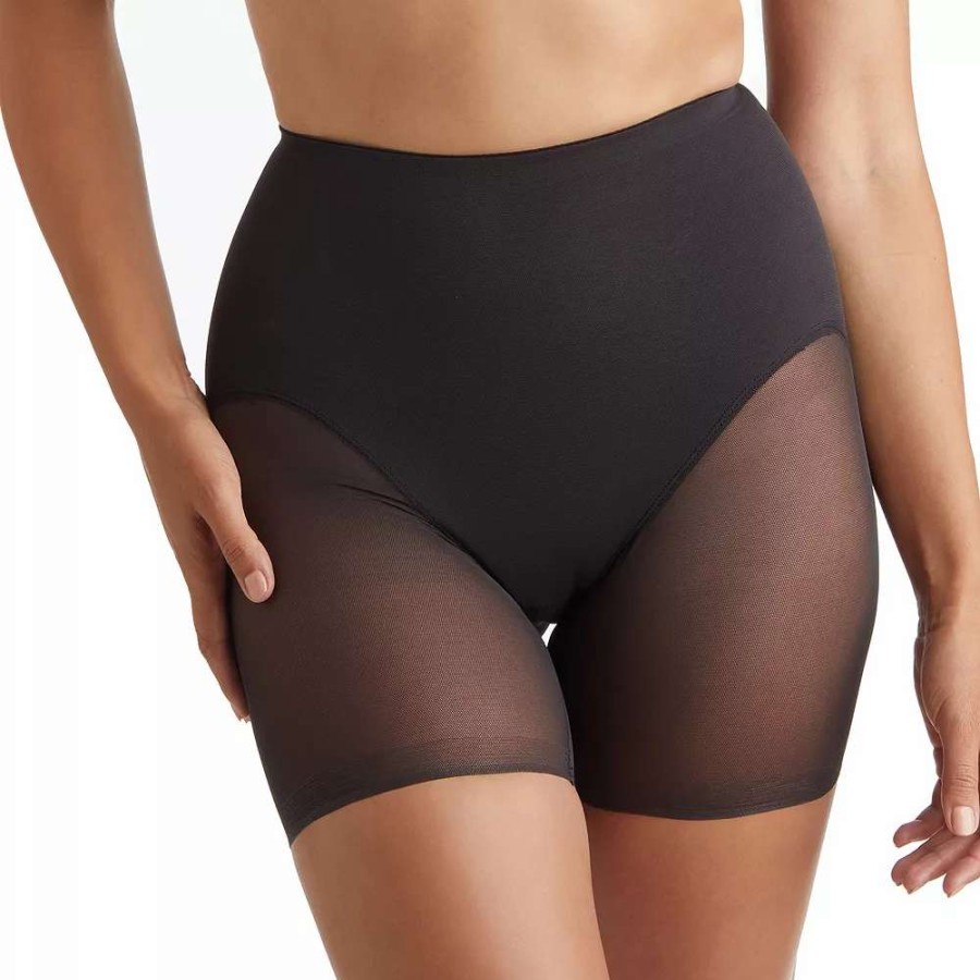 Bottoms * | Women'S Naomi & Nicole Shapewear Inside Magic Sheer Lift Shortie 7969