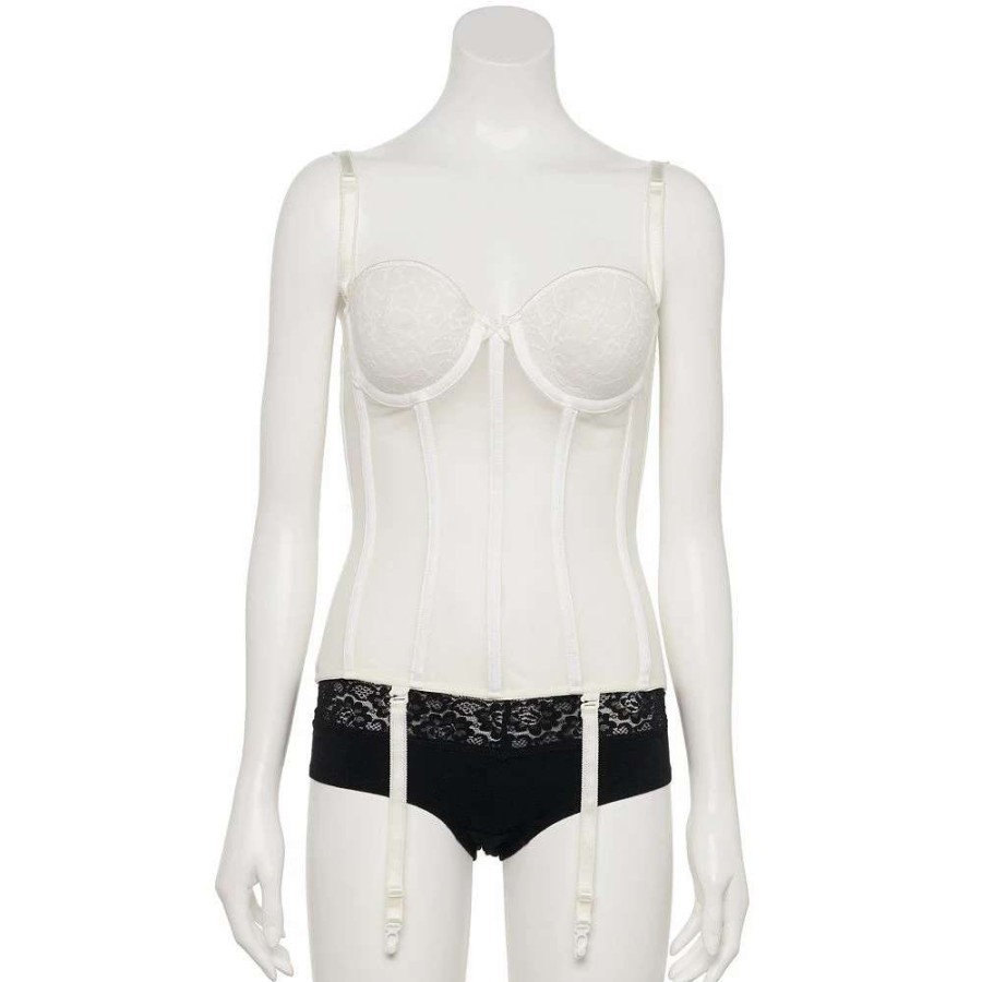 Bras * | Carnival Bras: Full Coverage Sheer Strapless Bustier 429